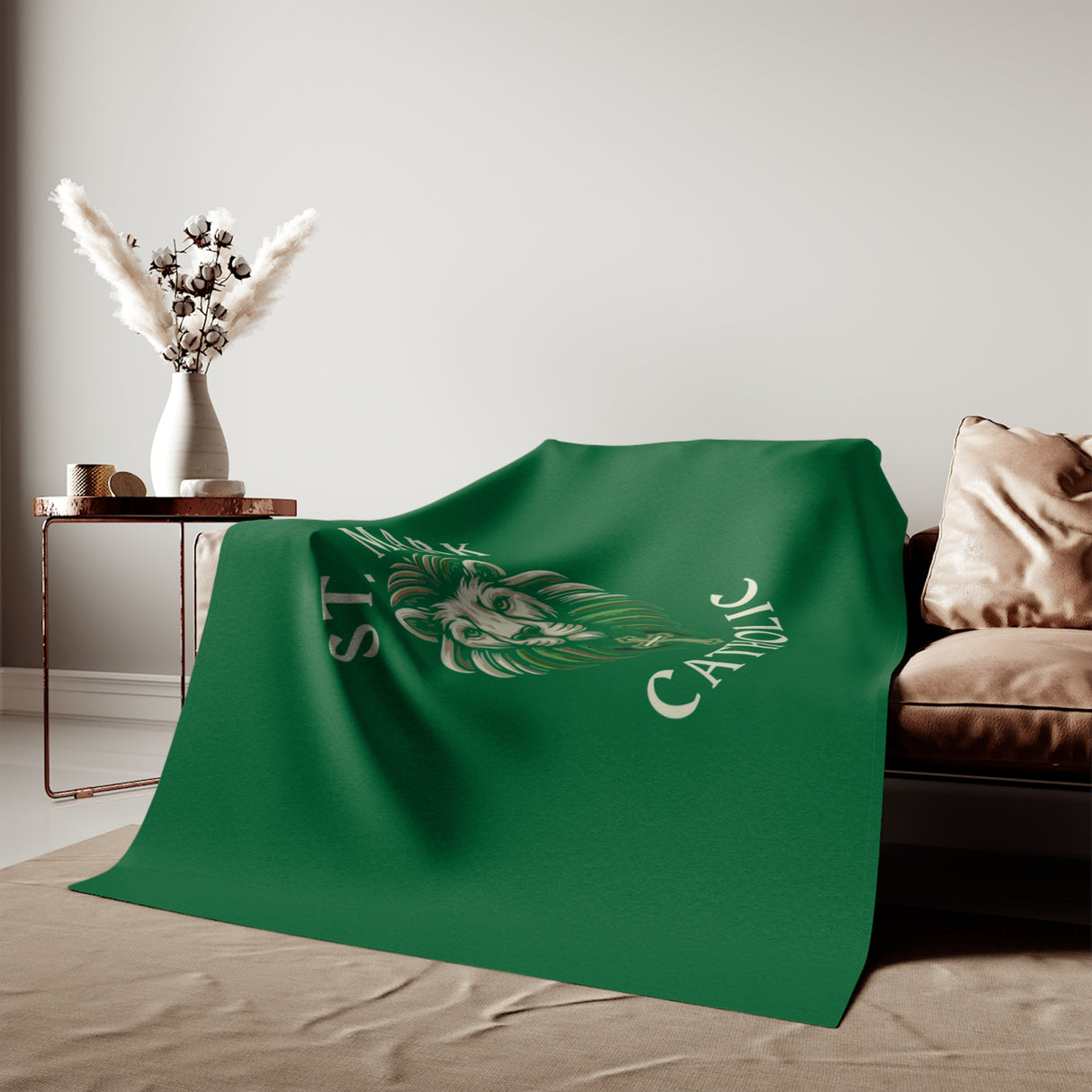 St. Mark Catholic Sweatshirt Blanket