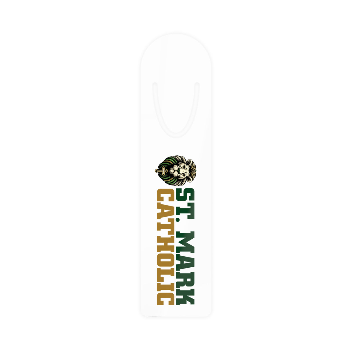 St. Mark Catholic Stainless Steel Bookmark