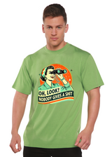Funny Retro Woman Unisex Bamboo/Cotton Graphic T-Shirt