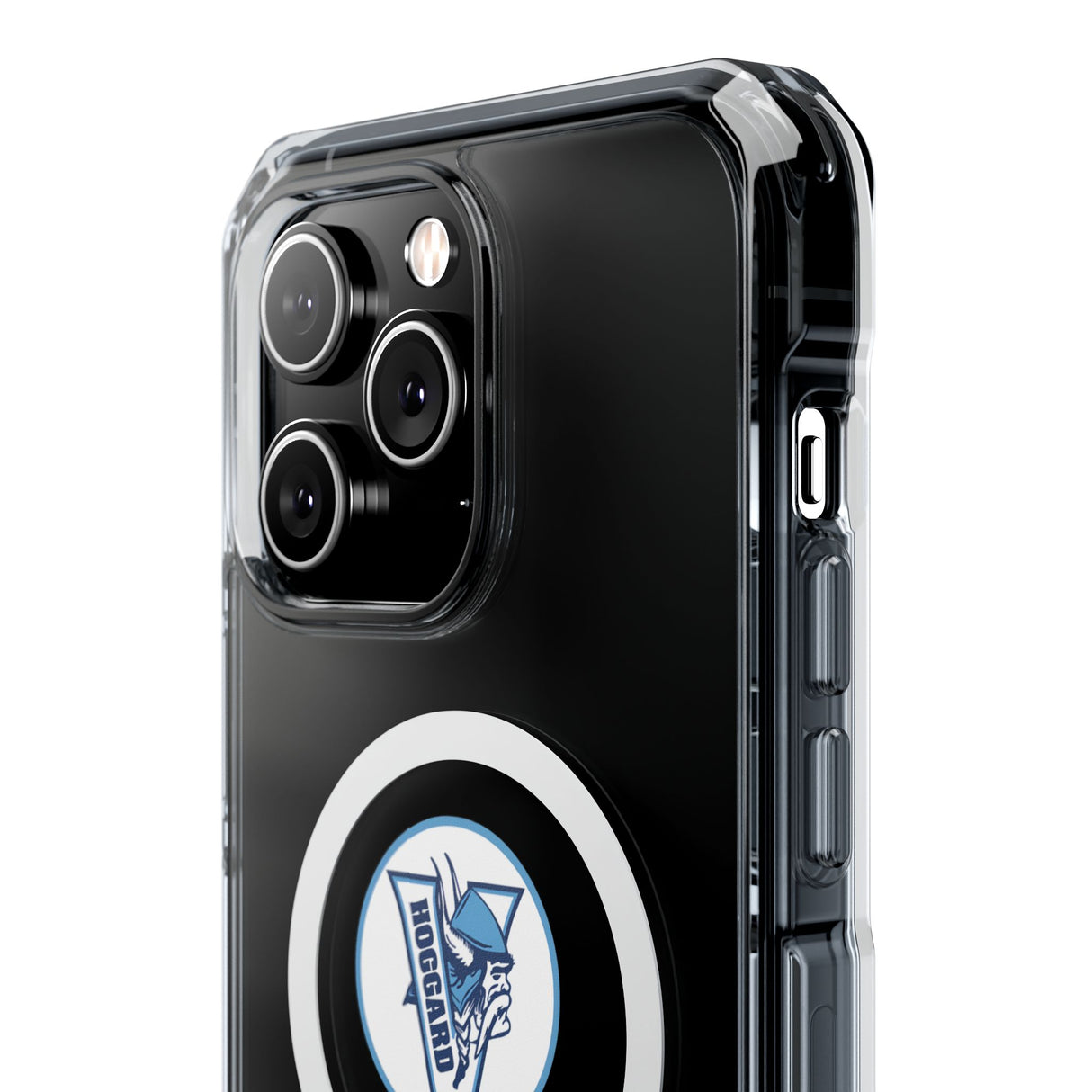 Hoggard Vikings Football Clear Magnetic MagSafe iPhone Case