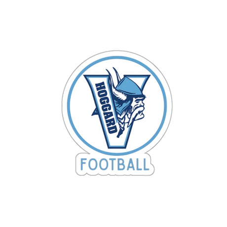Hoggard Vikings Football Vinyl Decal