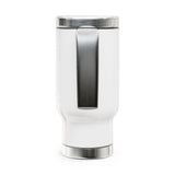 WRRC Stainless Steel Travel Mug with Handle - 14 oz
