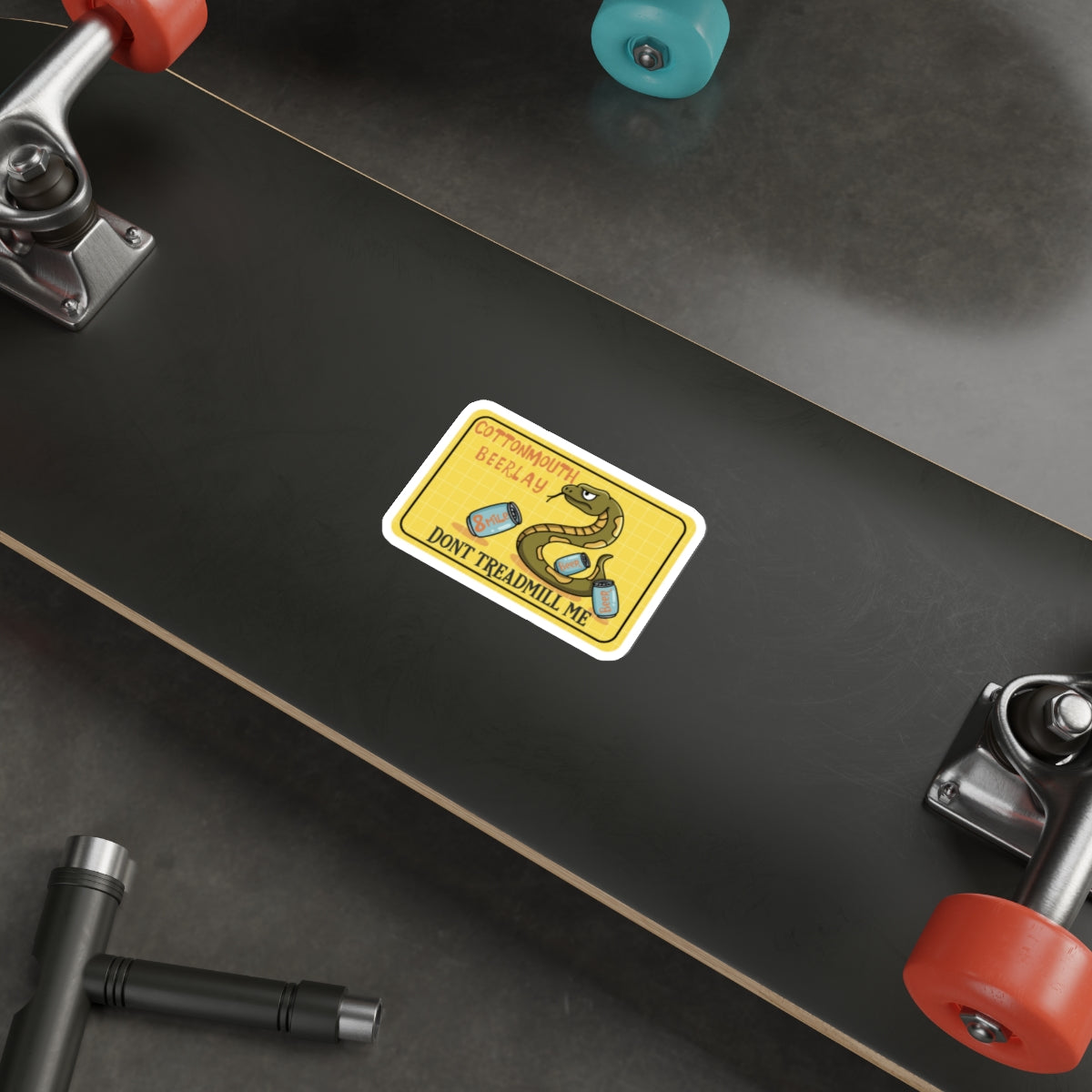 Cottonmouth Beer Relay Vinyl Decal