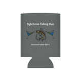 Tight Lines Fishing Club Can Cooler