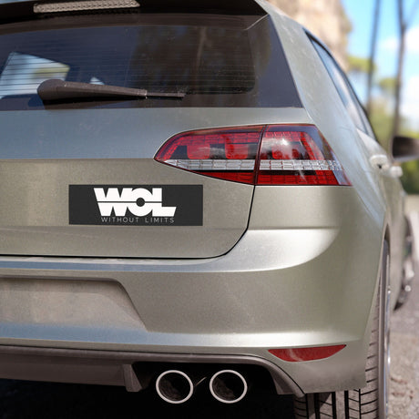 WOL Without Limits Car Magnetic Decal