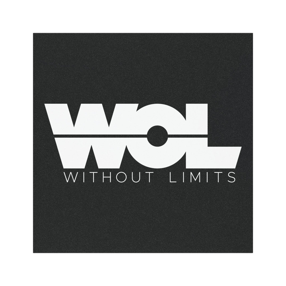 WOL Without Limits Car Magnetic Decal