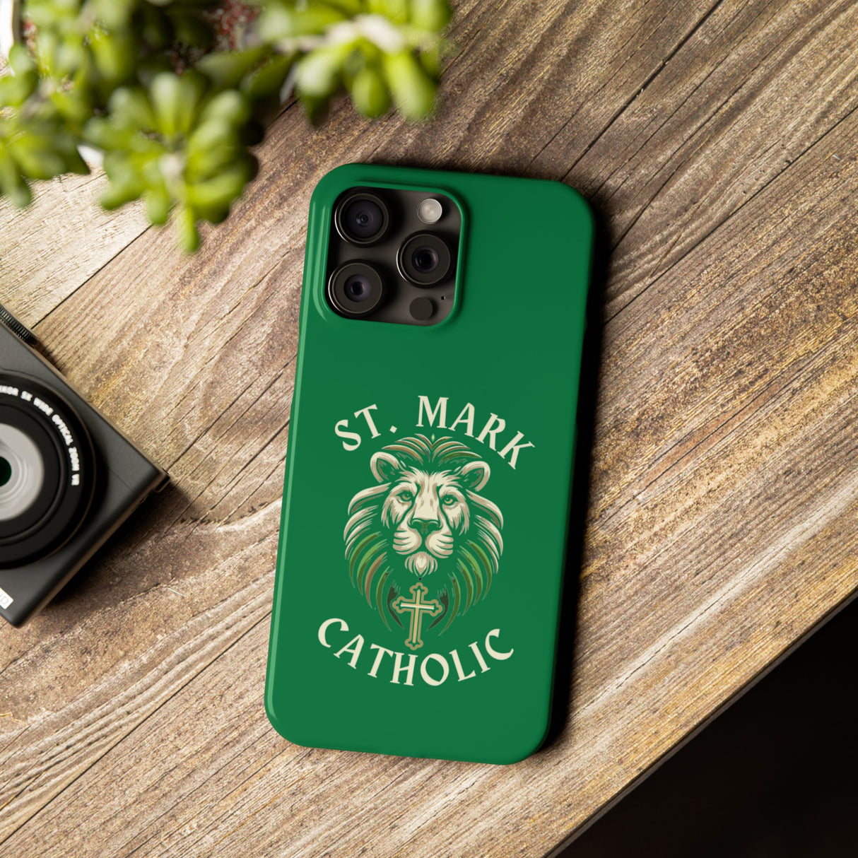 St. Mark Catholic Slim iPhone Case
