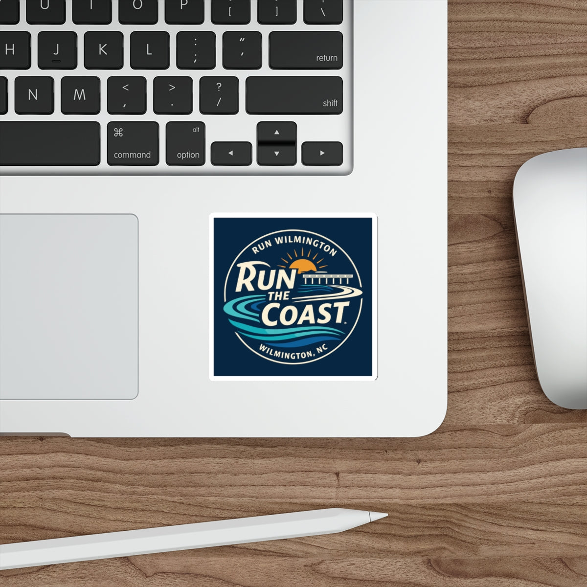 Run the Coast Vinyl Decal
