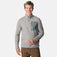 Men's Sueded Spacedye Quarter Zip Long Sleeve Shirt