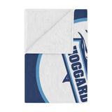 Hoggard Vikings Football Minky Blanket — Custom Name + Team Number