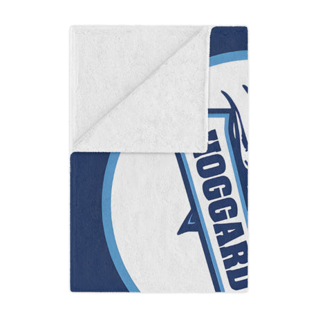 Hoggard Vikings Football Minky Blanket — Custom Name + Team Number
