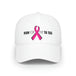 Low Profile Structured Cap