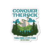 Conquer the Rock Race Magnets