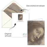 Women of da Vinci - Boxed Blank Note Cards – Set of 16 in a Keepsake Gift Box