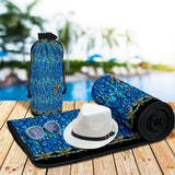 Tiffany Dragonfly Oversized Beach Towel - Microfiber, Quick-Dry