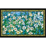 Tiffany Field of Lilies Oversized Beach Towel - Microfiber, Quick-Dry