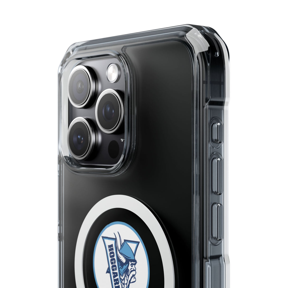 Hoggard Vikings Football Clear Magnetic MagSafe iPhone Case