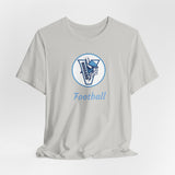 Hoggard Vikings Football Unisex Heathered Tee