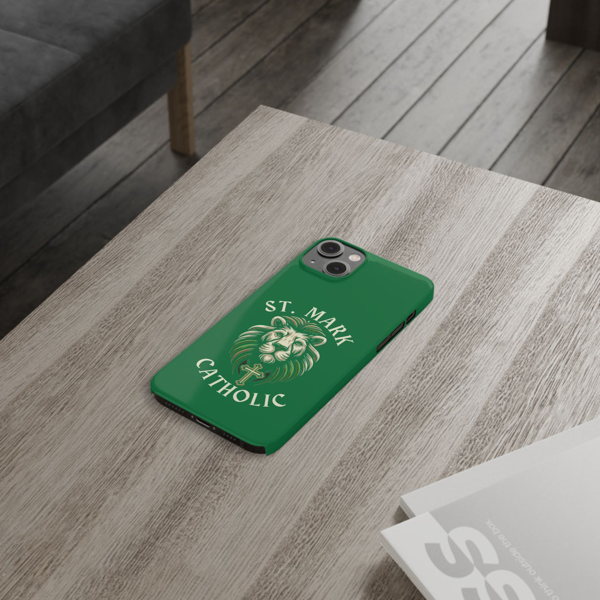 St. Mark Catholic Slim iPhone Case