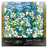 Tiffany Field of Lilies Microfiber Lens Cleaning Cloth – Soft, Non-Abrasive, Art-Inspired