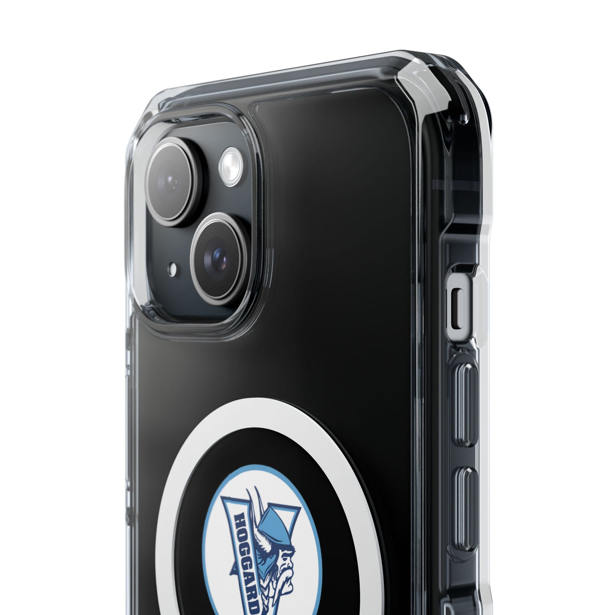 Hoggard Vikings Football Clear Magnetic MagSafe iPhone Case
