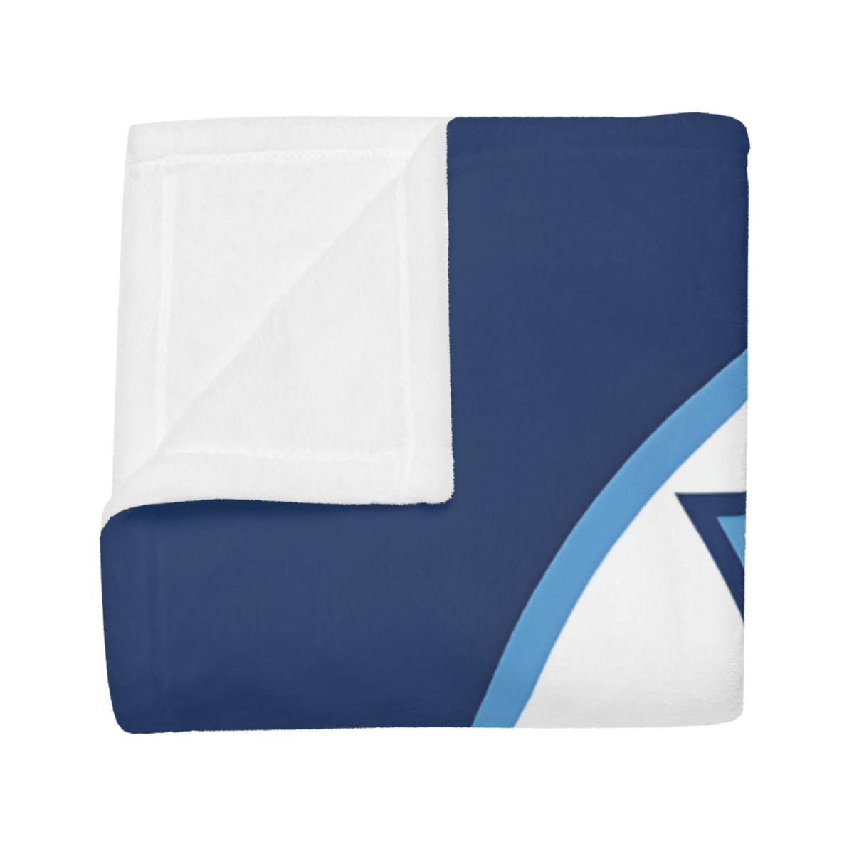 Hoggard Vikings Football Plush Fleece Blanket — Custom Name + Team Number