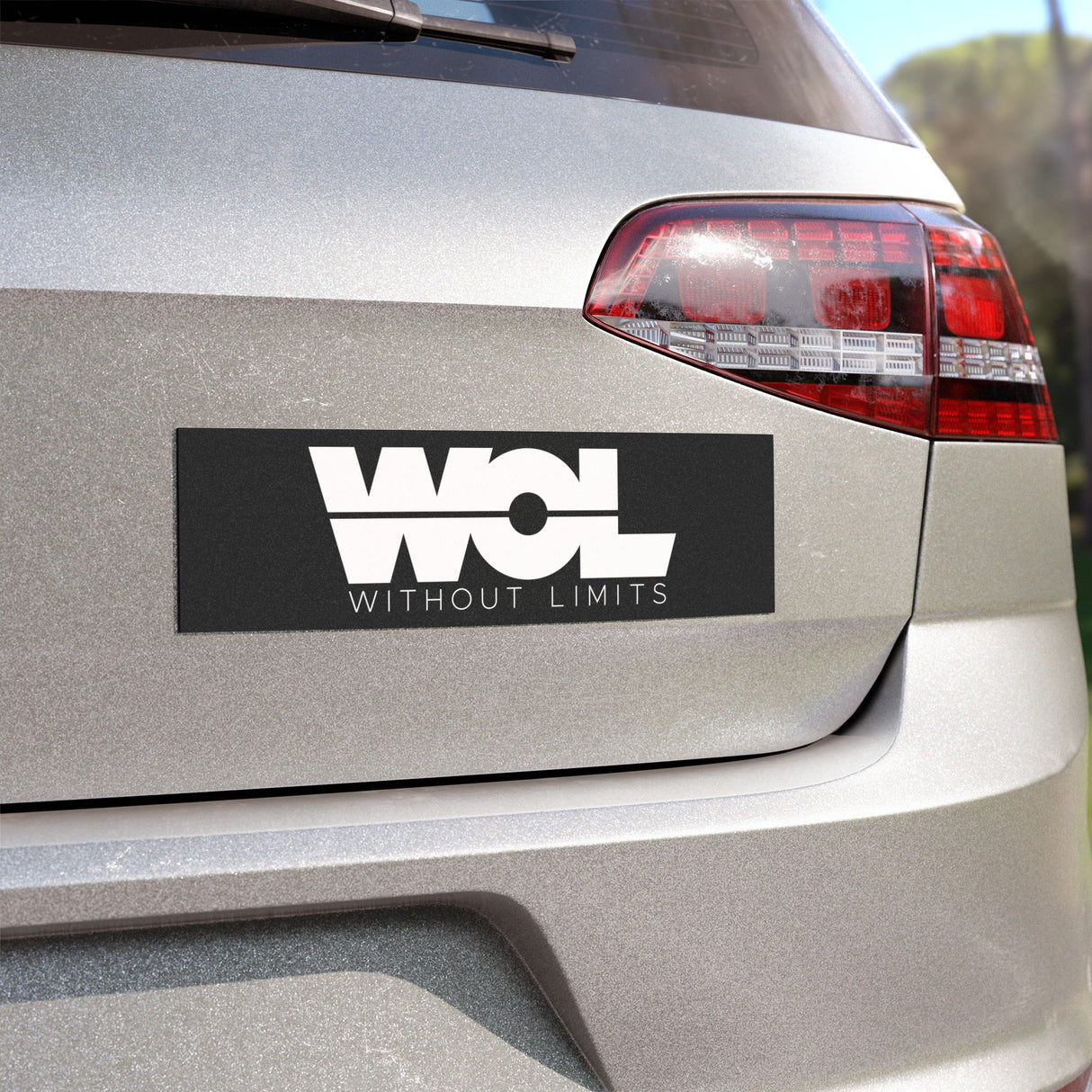 WOL Without Limits Car Magnetic Decal