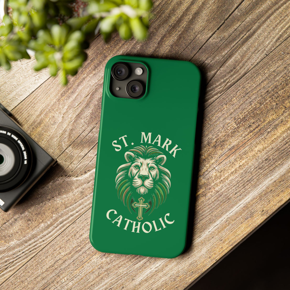 St. Mark Catholic Slim iPhone Case