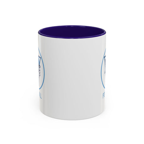Hoggard Vikings Football Color Accent Mug —  11oz/15oz