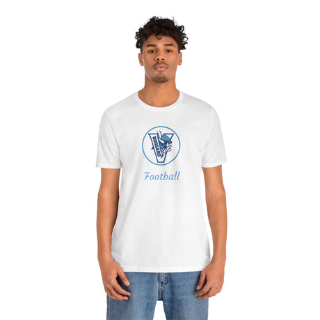 Hoggard Vikings Football Unisex Heathered Tee