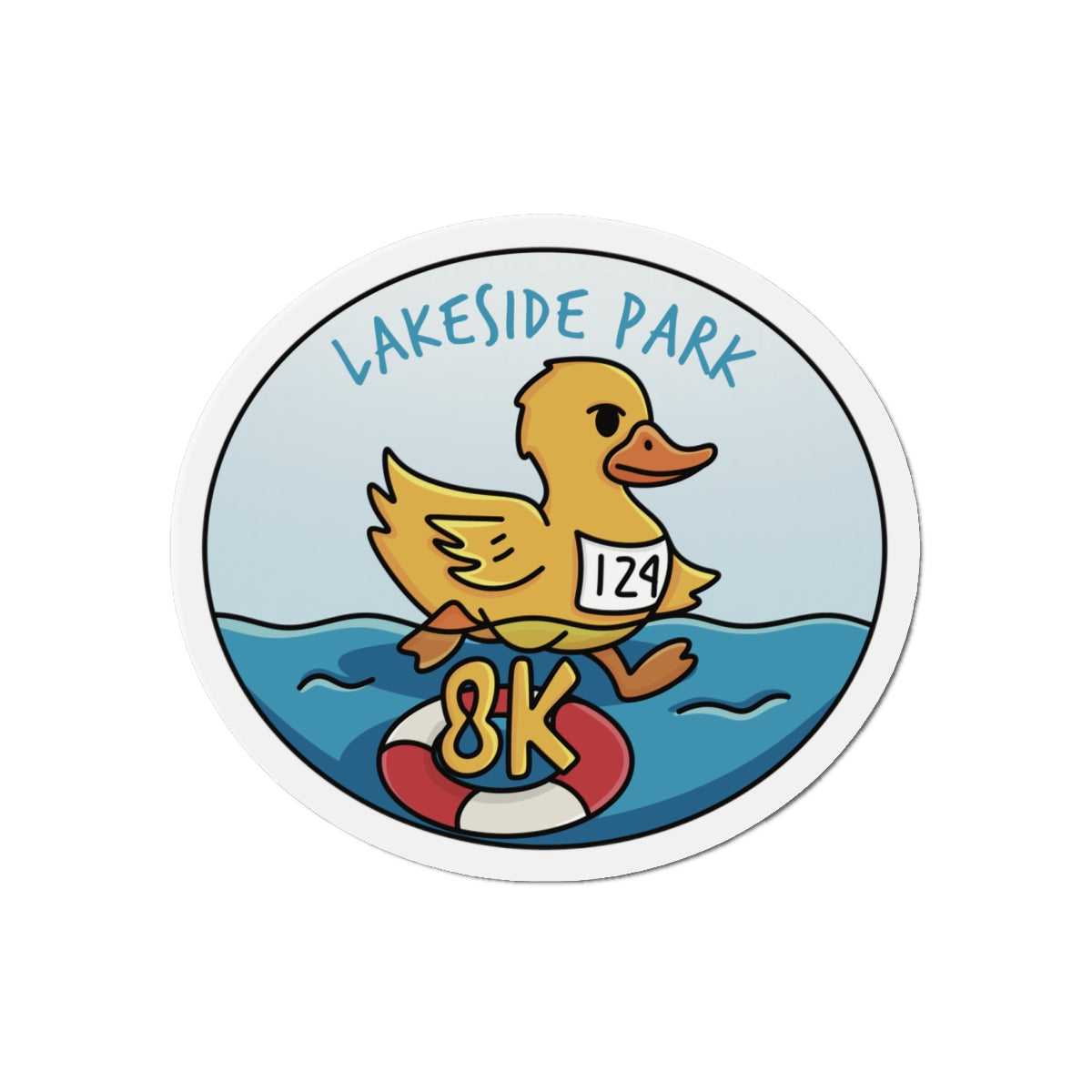 Lakeside Park 8K Magnets