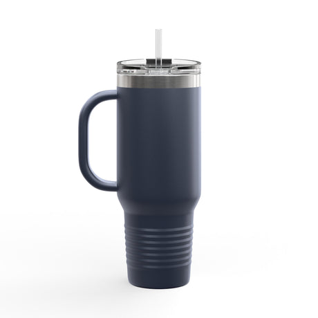 Hoggard Vikings Football 40oz Insulated Stainless Steel Tumbler