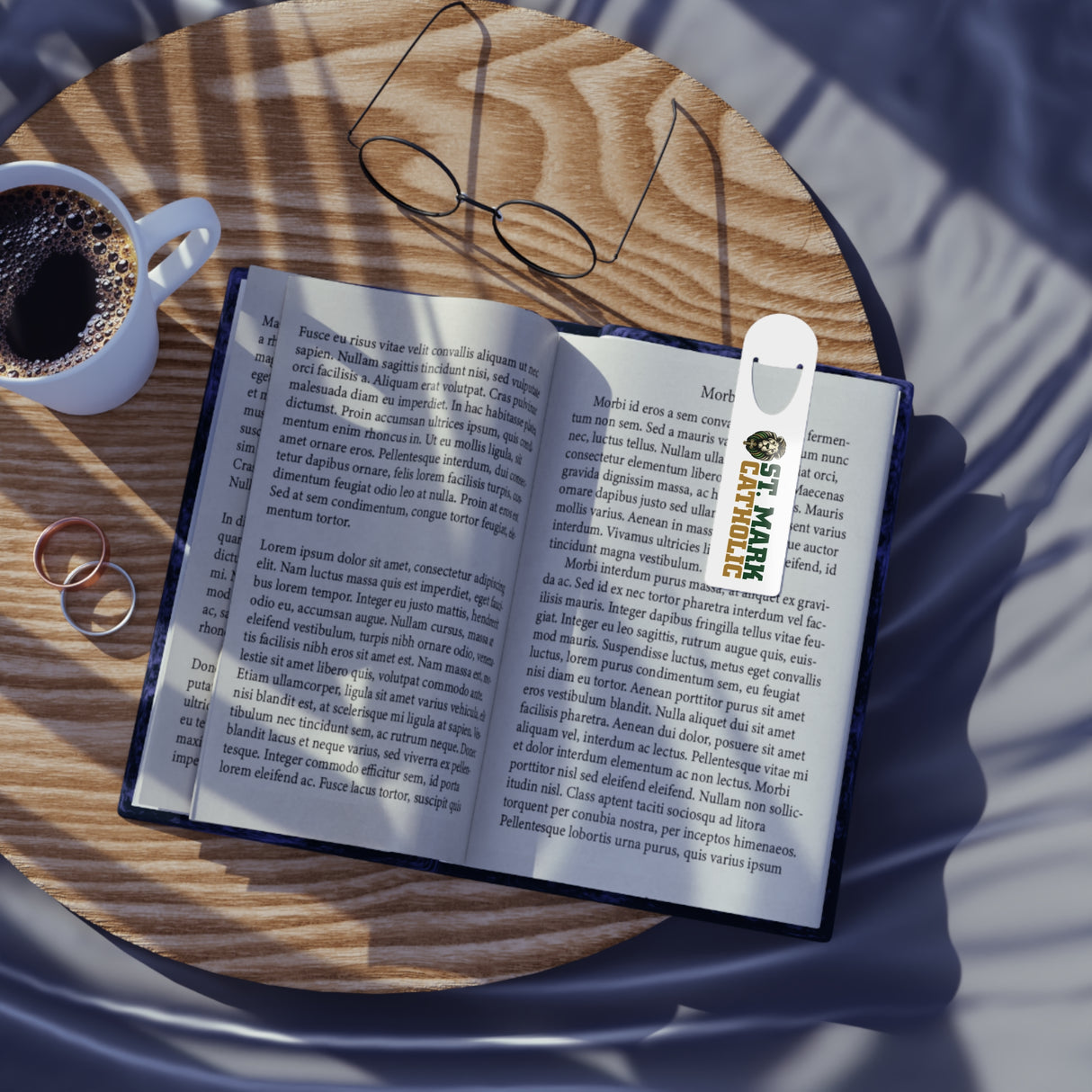 St. Mark Catholic Stainless Steel Bookmark