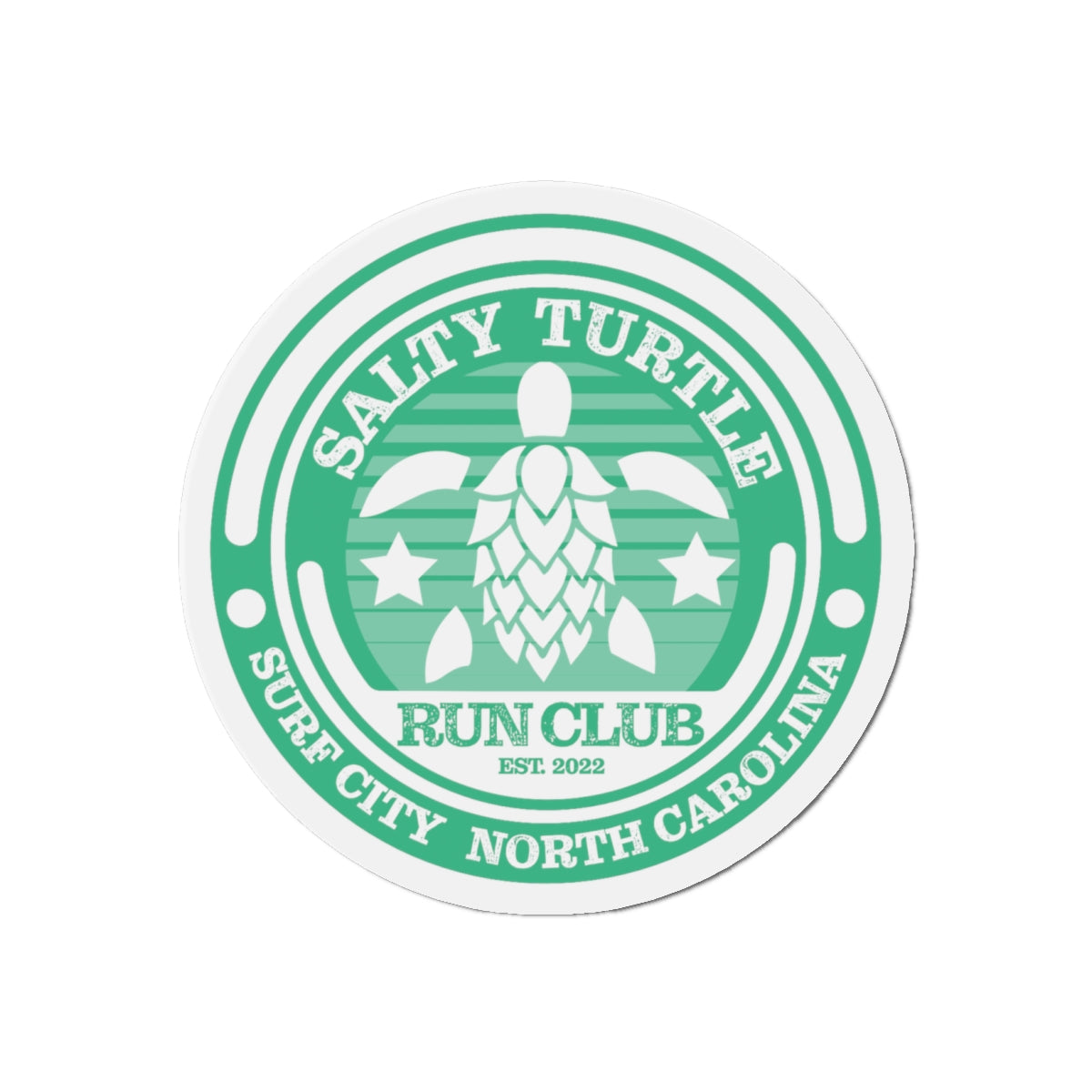 Salty Turtle Run Club Magnets