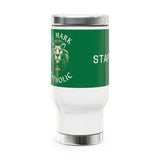 St. Mark Catholic Stainless Steel Travel Mug with Handle - 14 oz