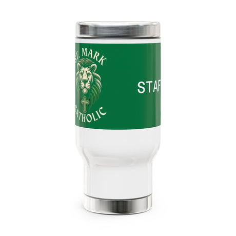 St. Mark Catholic Stainless Steel Travel Mug with Handle - 14 oz