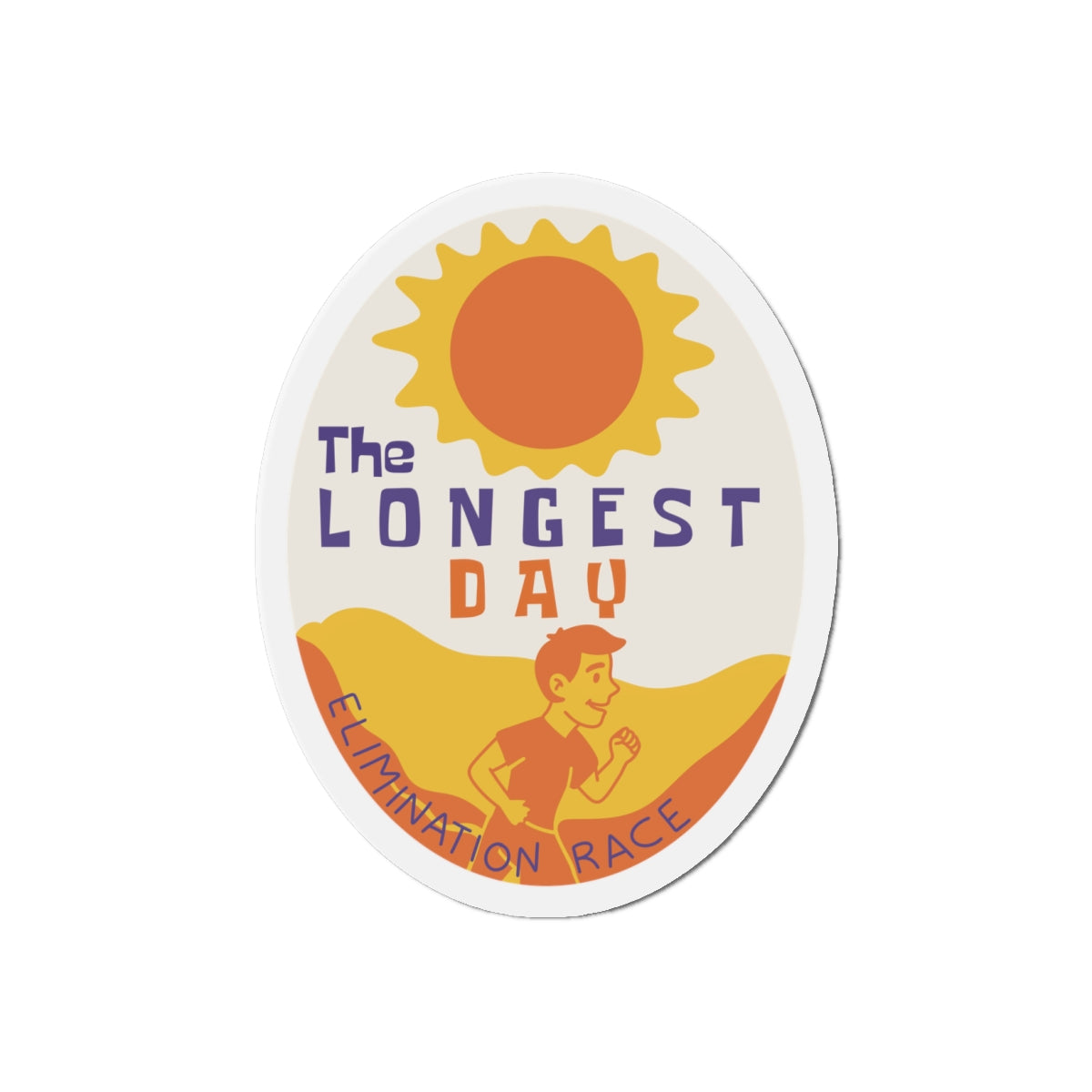 The Longest Day Elimination Race Magnets
