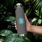 Copper Vacuum Insulated Bottle, 22 oz