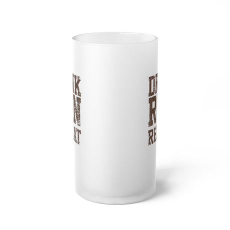 Copperhead Beer Relay Frosted Glass Beer Mug - 16 oz