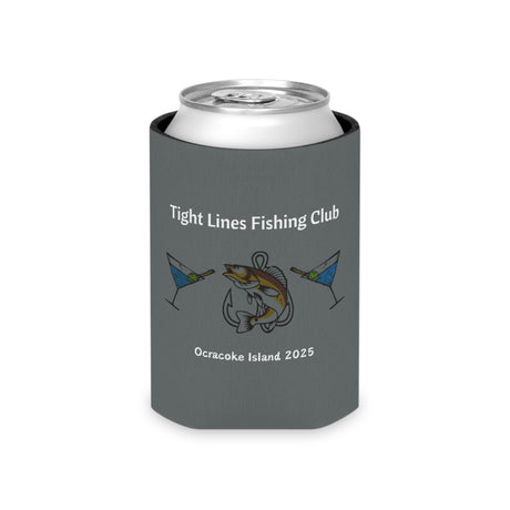 Tight Lines Fishing Club Can Cooler