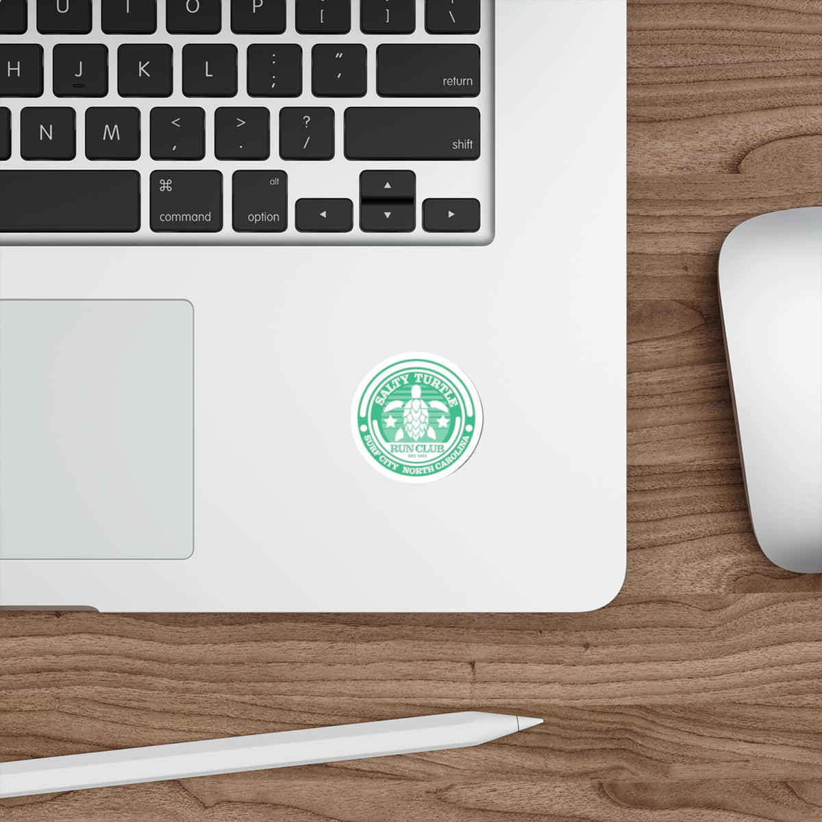 Salty Turtle Run Club Vinyl Decal