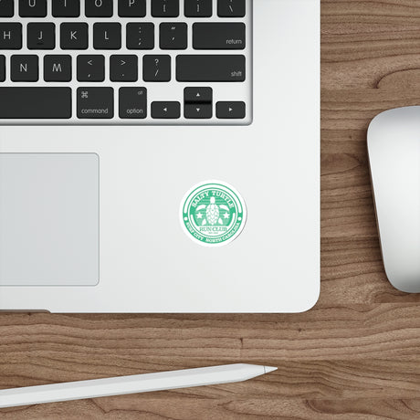 Salty Turtle Run Club Vinyl Decal