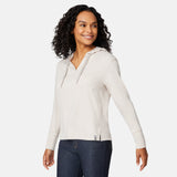 Women's Cloud Knit V-Neck Hoodie