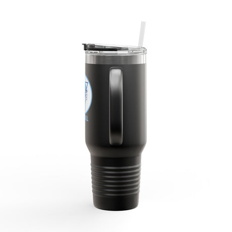 Hoggard Vikings Football 40oz Insulated Stainless Steel Tumbler