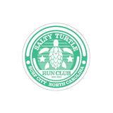 Salty Turtle Run Club Vinyl Decal