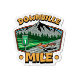 The Downville Mile Race Magnets