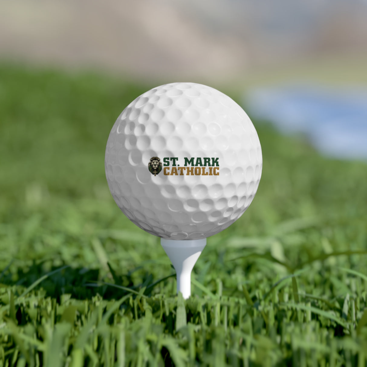 St. Mark Catholic Custom Golf Balls Set