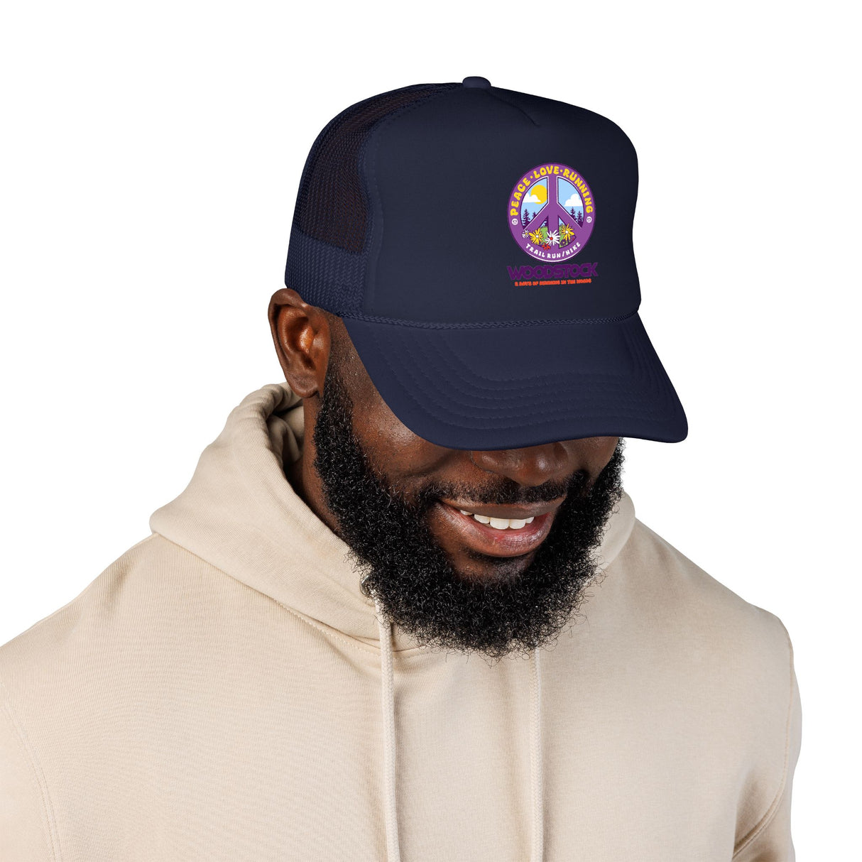 Knock on Woodstock Foam Trucker Hat