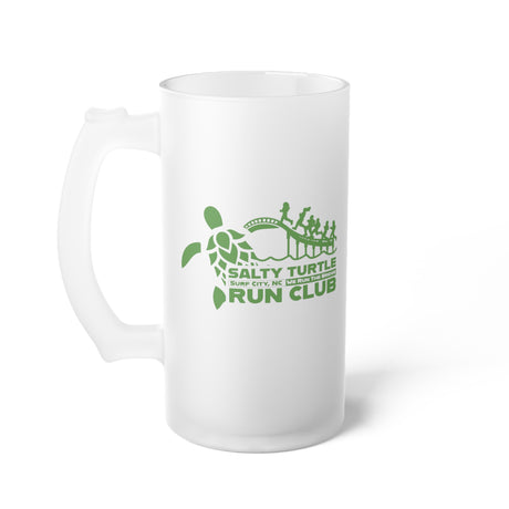 Frosted Glass Beer Mug - 16 oz