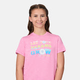 Girls' Microtech® Graphic Crew Neck Shirt